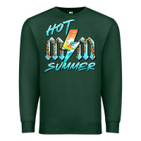 Sports Green hot mom summer Premium Sweatshirt - BarkalooDesign