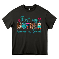 Asphalt first my mother forever my friend Heavy Core Tee - Artiststas