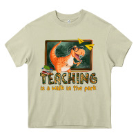 Mossy teaching is a walk in the park Heavy Core Tee - texasbilliewilder