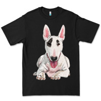 Black bull terrier Premium Tee - RanaPortraitStore