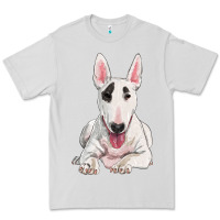 Dove Grey bull terrier Premium Tee - RanaPortraitStore