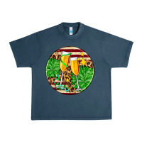 Midnight Navy Christmas champagnes Urban Heavy Tee - AdoDesignShop