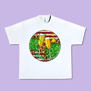 Christmas Champagnes Urban Heavy Tee Designed By Adodesignshop
