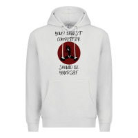 Dove Grey Your Biggest Competitor Premium Hoodie - Bettercallsaul