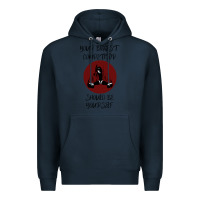 Navy Your Biggest Competitor Premium Hoodie - Bettercallsaul
