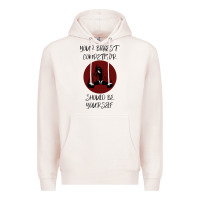 Pale Pink Your Biggest Competitor Premium Hoodie - Bettercallsaul