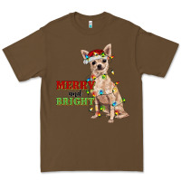 Cacao merry and bright chihuahua Premium Tee - RanaPortraitStore