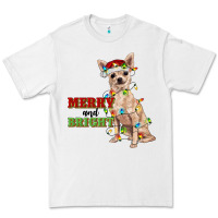 White merry and bright chihuahua Premium Tee - RanaPortraitStore