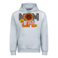 Heather Grey Mom life Mother's Day Urban Hoodie - CowGirlArtShop