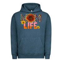 Pigment Midnight Navy Mom life Mother's Day Urban Hoodie - CowGirlArtShop