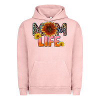 Pigment Salmon Mom life Mother's Day Urban Hoodie - CowGirlArtShop