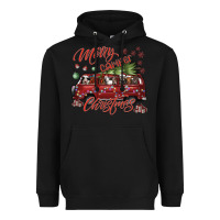 Black merrycamperchristmas Heavyweight Hoodie - SublimationCraftShop