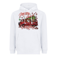 White merrycamperchristmas Heavyweight Hoodie - SublimationCraftShop