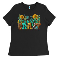Black beautiful crazy Ladies Tee - texasbilliewilder
