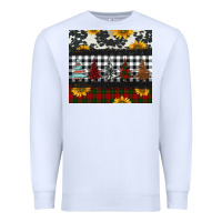White christmas trees and sunflowers Premium Sweatshirt - Jasminsmagicworld