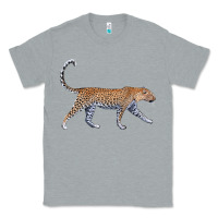 Heather Grey leopard Classic Tee - LillyAllenDesigns