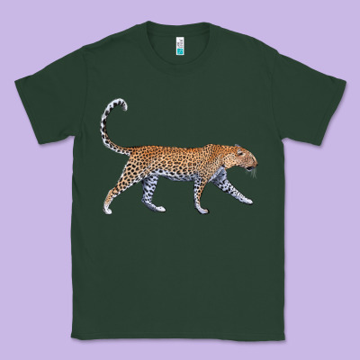 Leopard Classic Tee Designed By Lillyallendesigns
