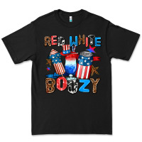 Black red white boozy Premium Tee - AdoDesignShop