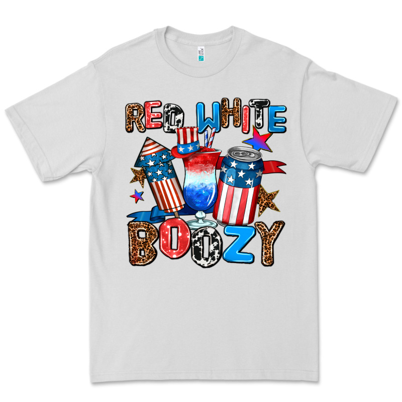Red White Boozy Premium Tee by AdoDesignShop | Teevron
