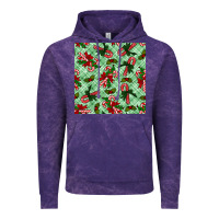 Cloud Purple christmas candy cane seamless pattern Vintage Hoodie - BundleAndBundleShop