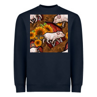 Pig And Barn Heavyweight Sweatshirt | Teevron