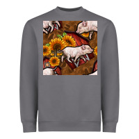 Storm pig and barn Heavyweight Sweatshirt - BundleAndBundleShop