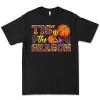 Black tis' the season basketball Premium Tee - Zillion Design Studio