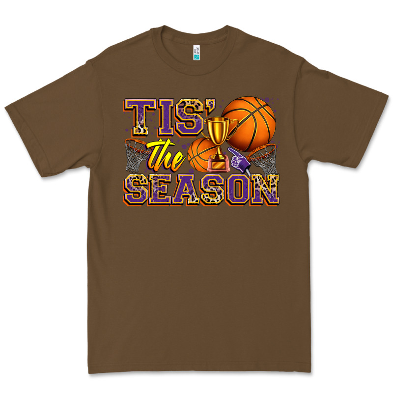 Tis' The Season Basketball Premium Tee by Zillion Design Studio | Teevron