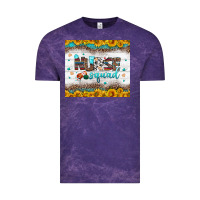 Cloud Purple nurse squad tumbler Vintage Tee - BundleAndBundleShop