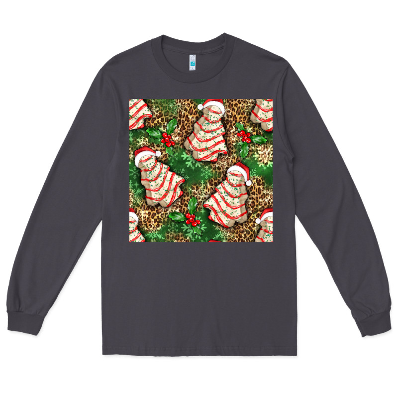 Christmas Tree Cakes Long Sleeve Tee by NancyCooperArtShop | Teevron