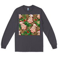 Smoke Christmas tree cakes Long Sleeve Tee - NancyCooperArtShop