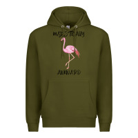 Army Green Majestically Awkward Premium Hoodie - Bettercallsaul