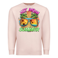 Pale Pink hot mom summer Premium Sweatshirt - BarkalooDesign
