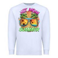 White hot mom summer Premium Sweatshirt - BarkalooDesign