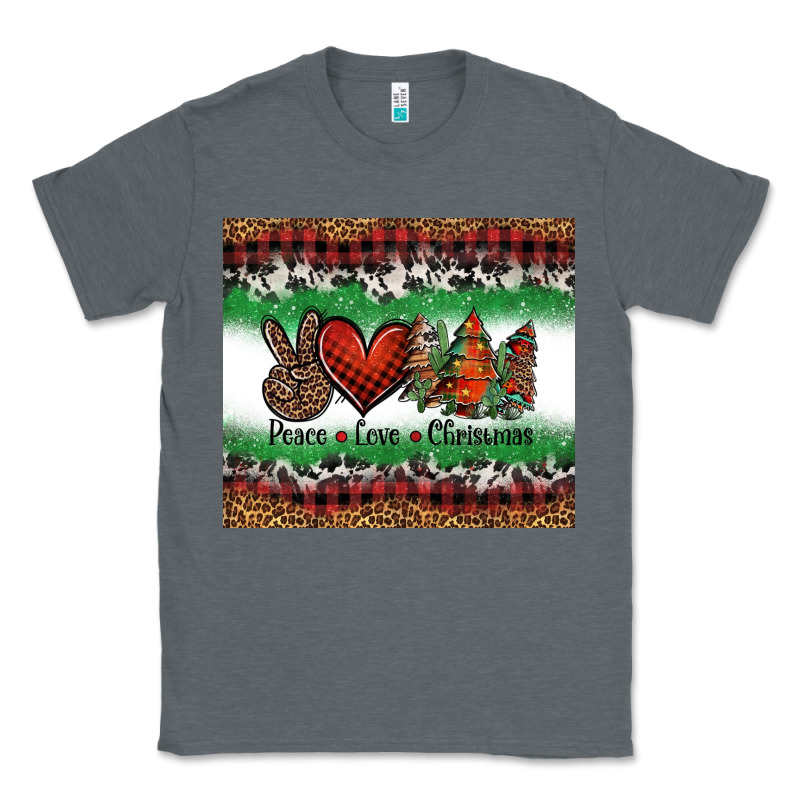 Peace Love Christmas Trees Classic Tee by Jasminsmagicworld | Teevron