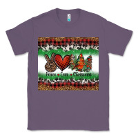 Lavender Peace Love Christmas Trees Classic Tee - Jasminsmagicworld