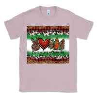 Lilac Peace Love Christmas Trees Classic Tee - Jasminsmagicworld