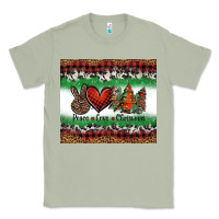 Matcha Peace Love Christmas Trees Classic Tee - Jasminsmagicworld