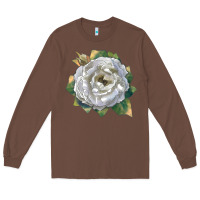 Chestnut pillow fight rose Long Sleeve Tee - LillyAllenDesigns