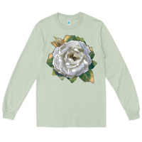 Matcha pillow fight rose Long Sleeve Tee - LillyAllenDesigns