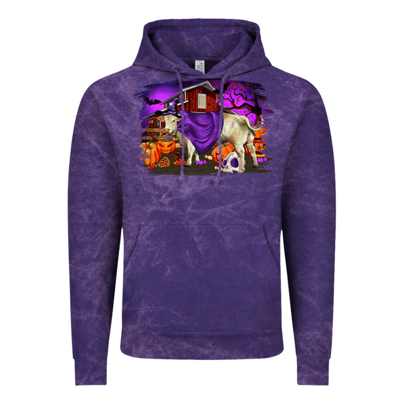 Charolais Bull Halloween Vintage Hoodie by RanaPortraitStore | Teevron