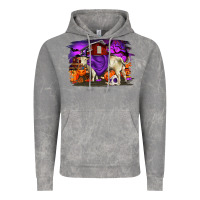 Cloud Rock Charolais Bull Halloween Vintage Hoodie - RanaPortraitStore