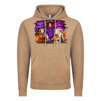 Vintage Coffee Charolais Bull Halloween Vintage Hoodie - RanaPortraitStore