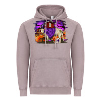 Vintage Zinc Charolais Bull Halloween Vintage Hoodie - RanaPortraitStore