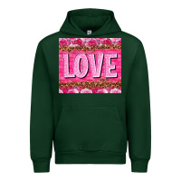 Forest Green Love Valentine's day tumbler Urban Hoodie - HowdyJamesFarm