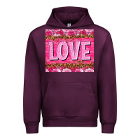 Mauve Wine Love Valentine's day tumbler Urban Hoodie - HowdyJamesFarm