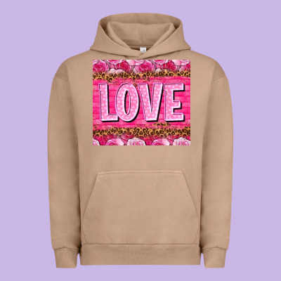 Love Valentine's Day Tumbler Urban Hoodie Designed By Howdyjamesfarm