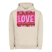 Pigment French Oak Love Valentine's day tumbler Urban Hoodie - HowdyJamesFarm