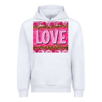 White Love Valentine's day tumbler Urban Hoodie - HowdyJamesFarm