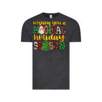 Vintage Black wishing you a magical season Vintage Tee - AdoDesignShop